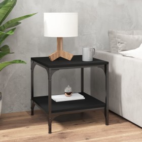 Black plywood coffee table 50x50x40 cm by vidaXL, Coffee table - Ref: Foro24-819372, Price: 34,80 €, Discount: %