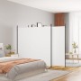 Biombo divisor de 3 paneles de tela blanco 525x180 cm de vidaXL, Divisores de ambientes - Ref: Foro24-350278, Precio: 48,51 €...