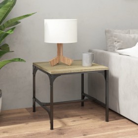 Sonoma oak plywood side table 40x40x35 cm by vidaXL, Coffee table - Ref: Foro24-819404, Price: 20,50 €, Discount: %