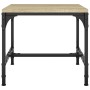 Mesa auxiliar madera contrachapada roble Sonoma 40x40x35 cm de vidaXL, Mesas de centro - Ref: Foro24-819404, Precio: 20,99 €,...