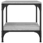 2 gray Sonoma plywood side tables 40x40x40 cm by vidaXL, Coffee table - Ref: Foro24-819384, Price: 61,99 €, Discount: %