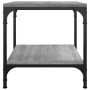 2 gray Sonoma plywood side tables 40x40x40 cm by vidaXL, Coffee table - Ref: Foro24-819384, Price: 61,99 €, Discount: %