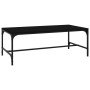 Mesa de centro madera contrachapada negro 80x50x35 cm de vidaXL, Mesas de centro - Ref: Foro24-819392, Precio: 37,76 €, Descu...