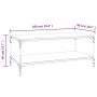 Couchtisch aus schwarzem Sperrholz, 100 x 50 x 40 cm von vidaXL, Couchtisch - Ref: Foro24-819362, Preis: 53,41 €, Rabatt: %