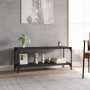 Plywood and black steel TV cabinet 100x33x41 cm by vidaXL, TV Furniture - Ref: Foro24-819347, Price: 49,13 €, Discount: %