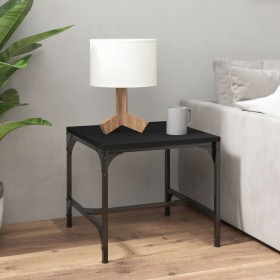 Black plywood coffee table 50x50x35 cm by vidaXL, Coffee table - Ref: Foro24-819397, Price: 24,58 €, Discount: %