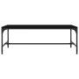 Black plywood coffee table 100x50x35 cm by vidaXL, Coffee table - Ref: Foro24-819387, Price: 32,36 €, Discount: %