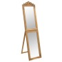 Golden standing mirror 40x160 cm by vidaXL, Mirrors - Ref: Foro24-351521, Price: 63,86 €, Discount: %