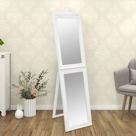 White standing mirror 40x160 cm by vidaXL, Mirrors - Ref: Foro24-351520, Price: 49,99 €, Discount: %