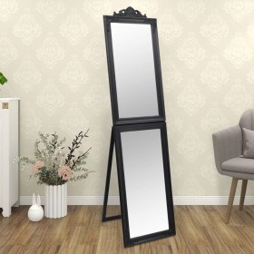 Black standing mirror 40x160 cm by vidaXL, Mirrors - Ref: Foro24-351523, Price: 63,96 €, Discount: %