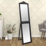 Black standing mirror 40x160 cm by vidaXL, Mirrors - Ref: Foro24-351523, Price: 72,72 €, Discount: %