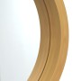 Wall mirror with gold strap Ø35 cm by vidaXL, Mirrors - Ref: Foro24-351533, Price: 28,80 €, Discount: %