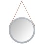 Wall mirror with silver strap Ø55 cm by vidaXL, Mirrors - Ref: Foro24-351542, Price: 41,93 €, Discount: %