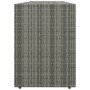 Gray PE rattan garden storage cabinet 198x55.5x80 cm by vidaXL, Lockers and storage cabinets - Ref: Foro24-319871, Price: 243...