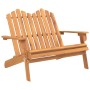 Adirondack solid acacia wood garden bench 126 cm by vidaXL, garden benches - Ref: Foro24-360038, Price: 149,23 €, Discount: %