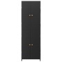 PE black rattan garden storage cabinet 59x40x180 cm by vidaXL, Lockers and storage cabinets - Ref: Foro24-319872, Price: 210,...