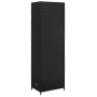 PE black rattan garden storage cabinet 59x40x180 cm by vidaXL, Lockers and storage cabinets - Ref: Foro24-319872, Price: 210,...