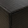 PE black rattan garden storage cabinet 59x40x180 cm by vidaXL, Lockers and storage cabinets - Ref: Foro24-319872, Price: 210,...