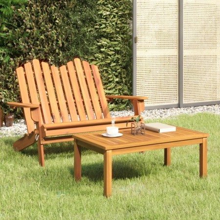 Juego de muebles de jardín Adirondack 2 piezas madera acacia de vidaXL, Conjuntos de jardín - Ref: Foro24-360041, Precio: 186...