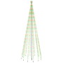 Árbol de Navidad con pincho 732 LED de colores 500 cm de vidaXL, Arboles de navidad - Ref: Foro24-343560, Precio: 95,97 €, De...