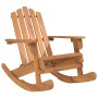 Silla mecedora Adirondack madera maciza acacia de vidaXL, Sillas de jardín - Ref: Foro24-360035, Precio: 136,99 €, Descuento: %