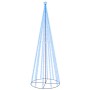 Conical Christmas tree 732 LEDs blue 160x500 cm by vidaXL, Christmas trees - Ref: Foro24-343496, Price: 121,24 €, Discount: %