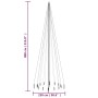 Christmas tree with spike 1134 cold white LEDs 800 cm by vidaXL, Christmas trees - Ref: Foro24-343563, Price: 128,22 €, Disco...