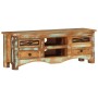 Recycled solid wood TV cabinet 110x30x40 cm by vidaXL, TV Furniture - Ref: Foro24-353910, Price: 243,97 €, Discount: %