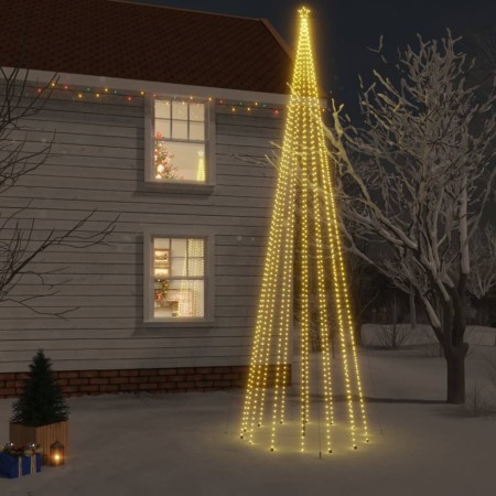 Weihnachtsbaum mit Spitze 1134 warmweiße LEDs 800 cm von vidaXL, Weihnachtsbäume - Ref: Foro24-343562, Preis: 109,84 €, Rabat...