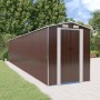 Dark brown galvanized steel garden shed 192x1021x223cm by vidaXL, Sheds - Ref: Foro24-3147470, Price: 1,00 €, Discount: %