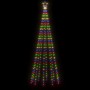 Conical Christmas tree 310 colorful LEDs 100x300 cm by vidaXL, Christmas trees - Ref: Foro24-343493, Price: 74,15 €, Discount: %