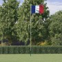 Aluminum pole and flag of France 6.23 m by vidaXL, Flags and windsocks - Ref: Foro24-3147093, Price: 71,06 €, Discount: %