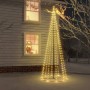 Konischer Weihnachtsbaum 732 warmweiße LEDs 160x500 cm von vidaXL, Weihnachtsbäume - Ref: Foro24-343494, Preis: 100,76 €, Rab...