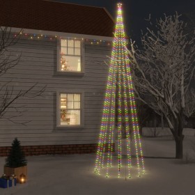 Árbol de Navidad con pincho 1134 LED de colores 800 cm de vidaXL, Arboles de navidad - Ref: Foro24-343564, Precio: 128,99 €, ...