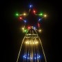 Árbol de Navidad con pincho 1134 LED de colores 800 cm de vidaXL, Arboles de navidad - Ref: Foro24-343564, Precio: 128,22 €, ...