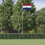 Niederlande Aluminiummast und -flagge 6,23 m von vidaXL, Fahnen und Windsäcke - Ref: Foro24-3147086, Preis: 69,62 €, Rabatt: %