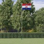 Kroatien-Flagge und Mast aus Aluminium, 6,23 m von vidaXL, Fahnen und Windsäcke - Ref: Foro24-3147098, Preis: 71,06 €, Rabatt: %