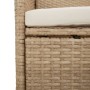 Garden chairs with cushions 2 units beige synthetic rattan by vidaXL, Garden chairs - Ref: Foro24-319532, Price: 150,65 €, Di...