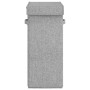 Cesto ropa sucia plegable lino sintético gris 26x34,5x59,5 cm de vidaXL, Cestas para ropa - Ref: Foro24-351039, Precio: 24,49...