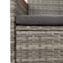 Garden chairs with cushions 2 units gray synthetic rattan by vidaXL, Garden chairs - Ref: Foro24-319526, Price: 137,56 €, Dis...