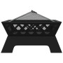 XXL steel brazier with poker 50 cm by vidaXL, Chimneys - Ref: Foro24-360066, Price: 85,28 €, Discount: %