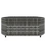 4-piece garden furniture set and gray synthetic rattan cushions by vidaXL, Garden sets - Ref: Foro24-319856, Price: 259,70 €,...