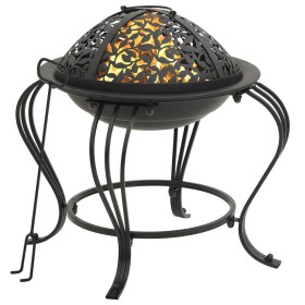 Brazier with 49 cm steel poker by vidaXL, Chimneys - Ref: Foro24-360059, Price: 47,55 €, Discount: %