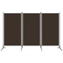 Brown 3-panel divider screen 260x180 cm by vidaXL, Room dividers - Ref: Foro24-320732, Price: 51,84 €, Discount: %