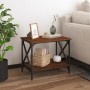 Side table made of brown oak plywood, measuring 55x38x45 cm. by vidaXL, Coffee table - Ref: Foro24-823331, Price: 36,18 €, Di...