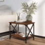 Side table made of brown oak plywood, measuring 55x38x45 cm. by vidaXL, Coffee table - Ref: Foro24-823331, Price: 36,18 €, Di...