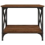 Mesa auxiliar madera contrachapada marrón roble 55x38x45 cm de vidaXL, Mesas de centro - Ref: Foro24-823331, Precio: 41,35 €,...