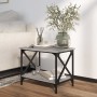 Sonoma gray plywood side table 55x38x45 cm by vidaXL, Coffee table - Ref: Foro24-823330, Price: 39,99 €, Discount: %