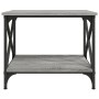 Mesa auxiliar madera contrachapada gris Sonoma 55x38x45 cm de vidaXL, Mesas de centro - Ref: Foro24-823330, Precio: 39,99 €, ...