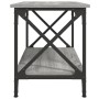 Sonoma gray plywood side table 55x38x45 cm by vidaXL, Coffee table - Ref: Foro24-823330, Price: 39,99 €, Discount: %